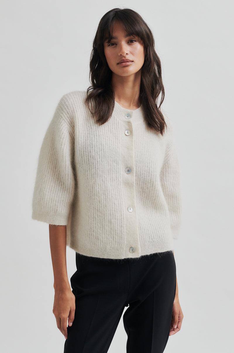 Andrea Knit Rib Cardigan