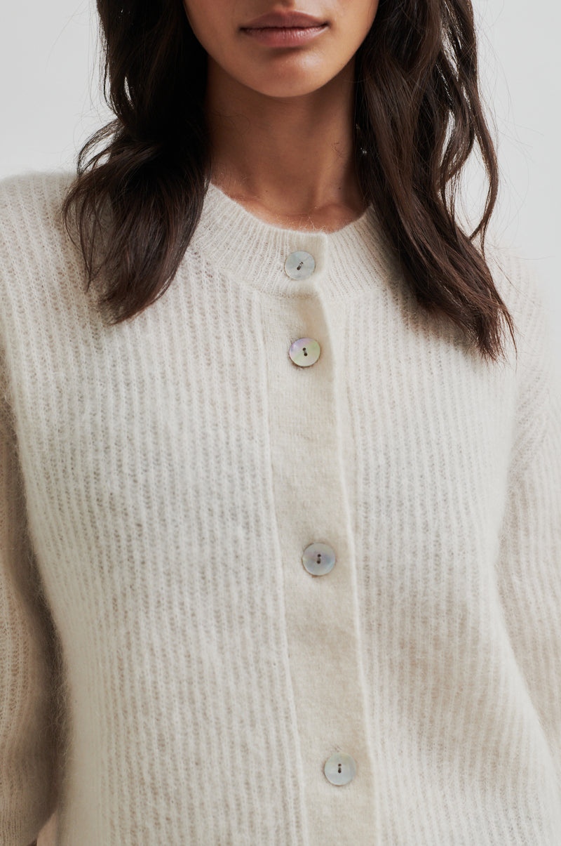 Andrea Knit Rib Cardigan