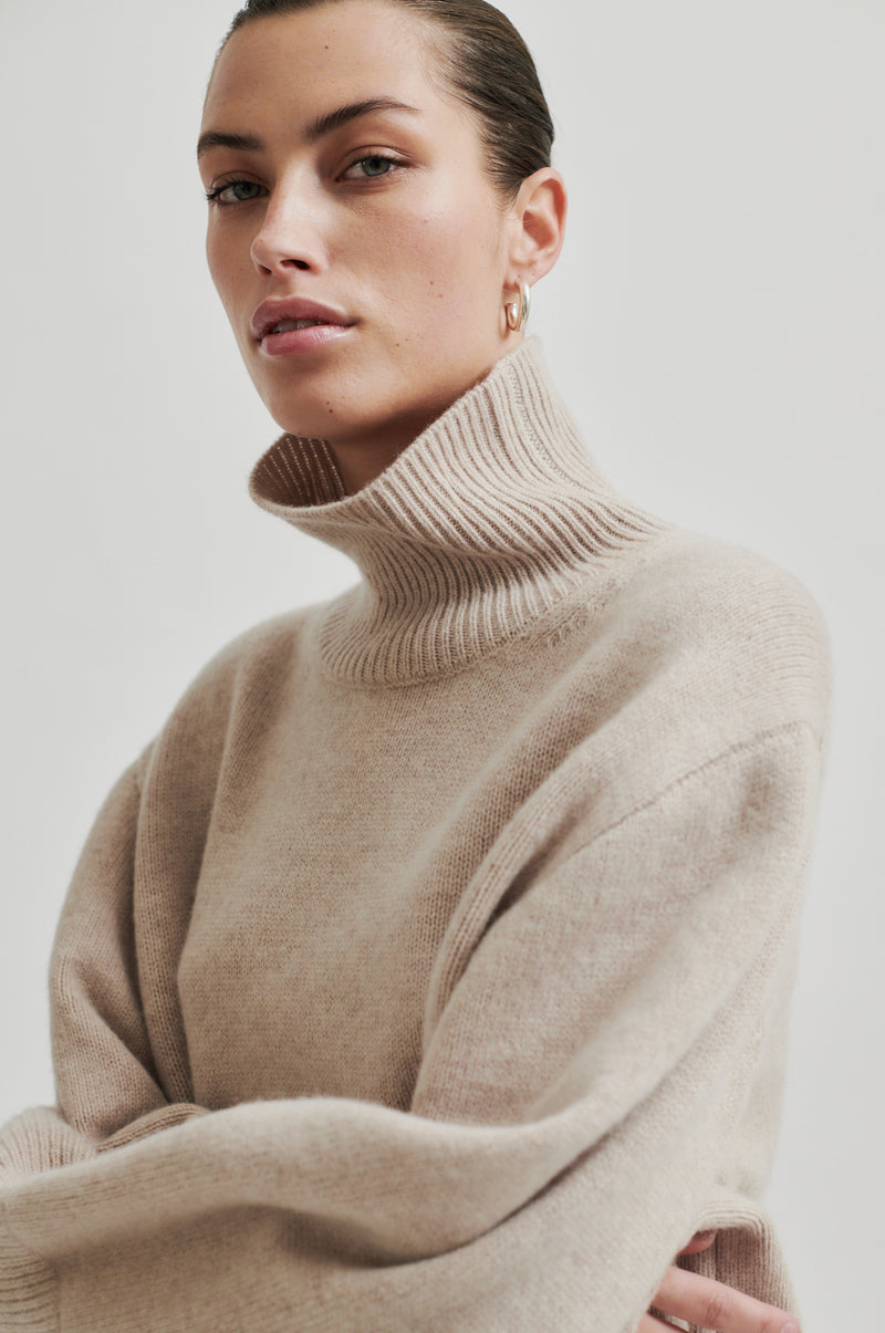 Alpha Knit T-Neck