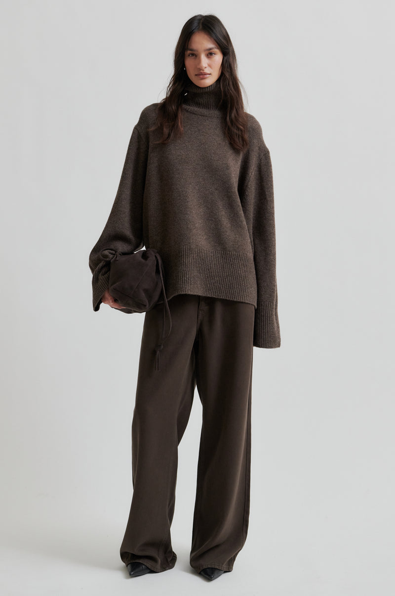 Alpha Knit T-Neck