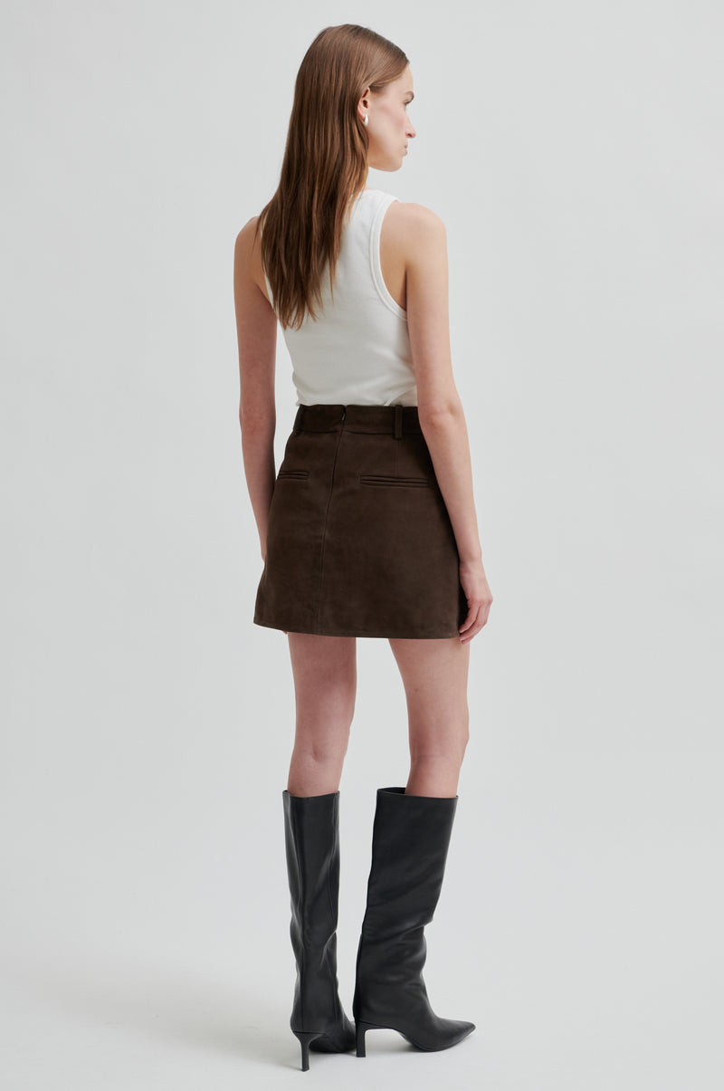 Noormie Suede Mini Skirt