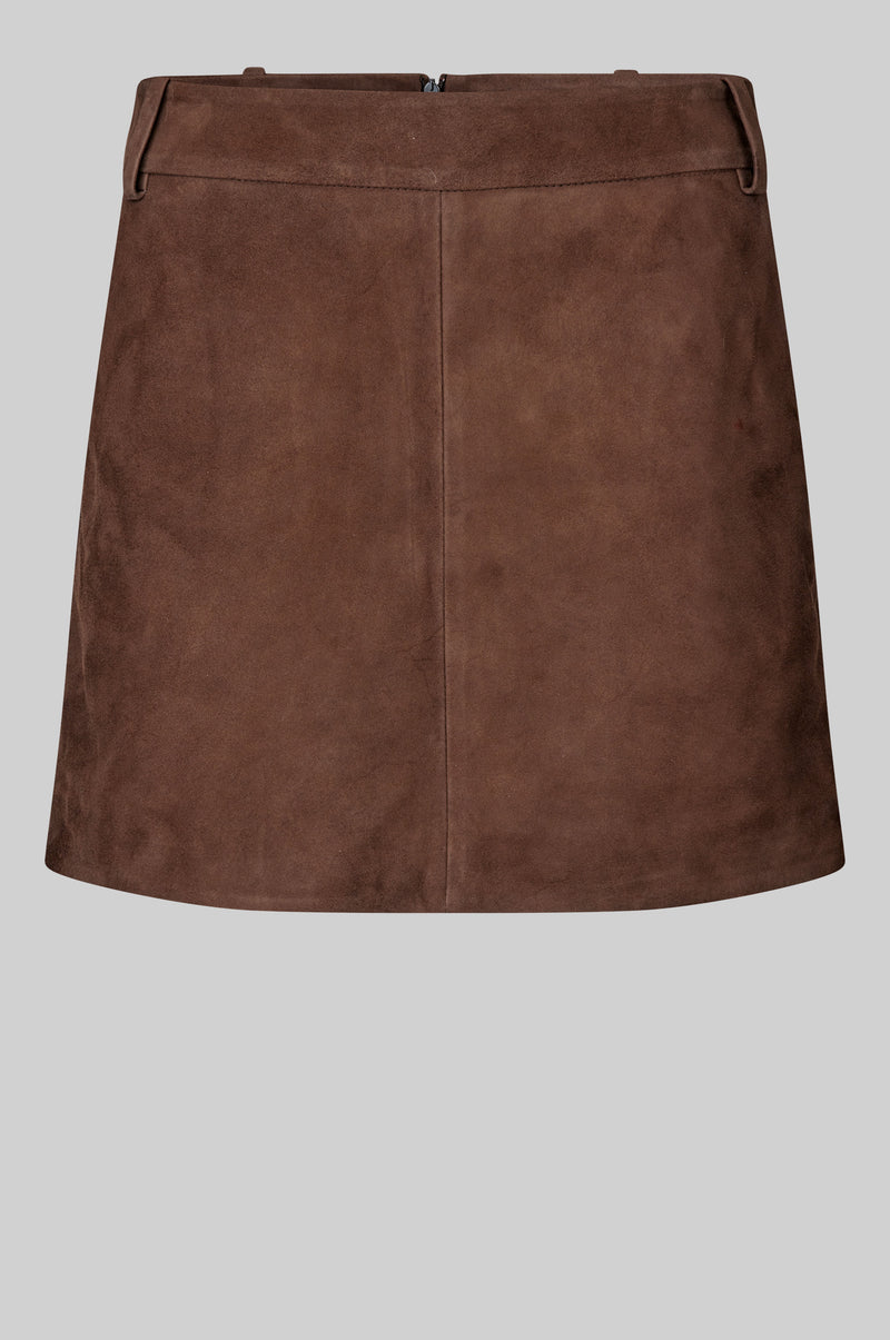Noormie Suede Mini Skirt