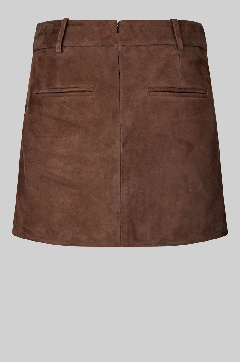 Noormie Suede Mini Skirt